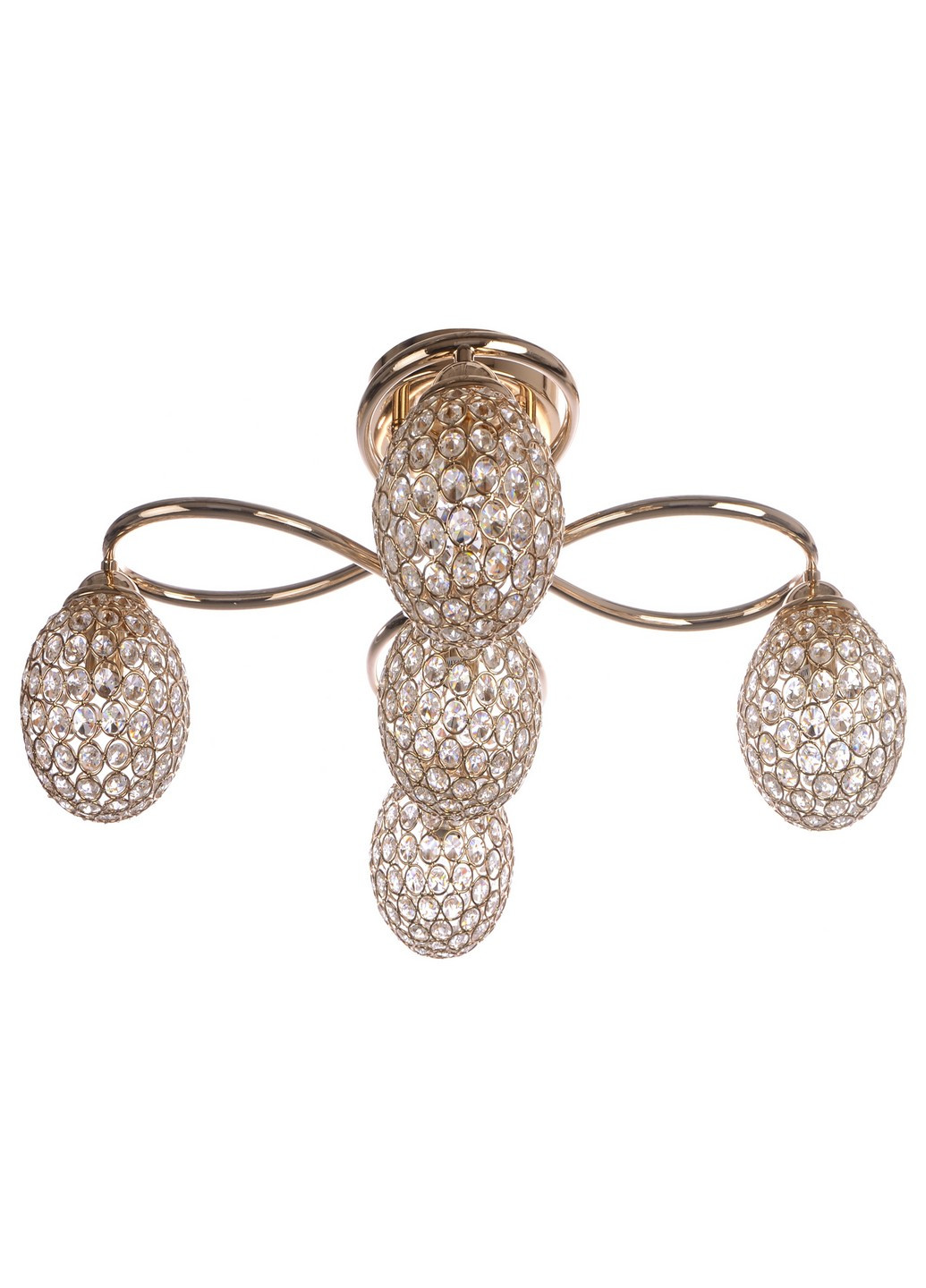 BR-01 383S / 5 E14 G Люстра кришталева куля Brille (185913960)