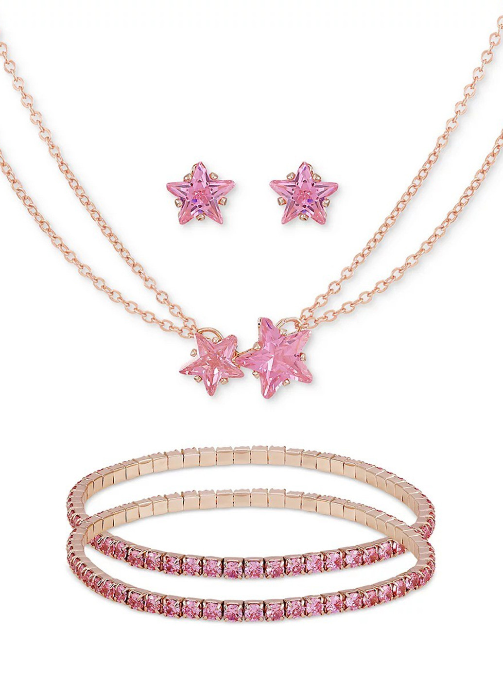 Комплект прикрас (кольє, сережки, 2 браслети) Guess (321869818)