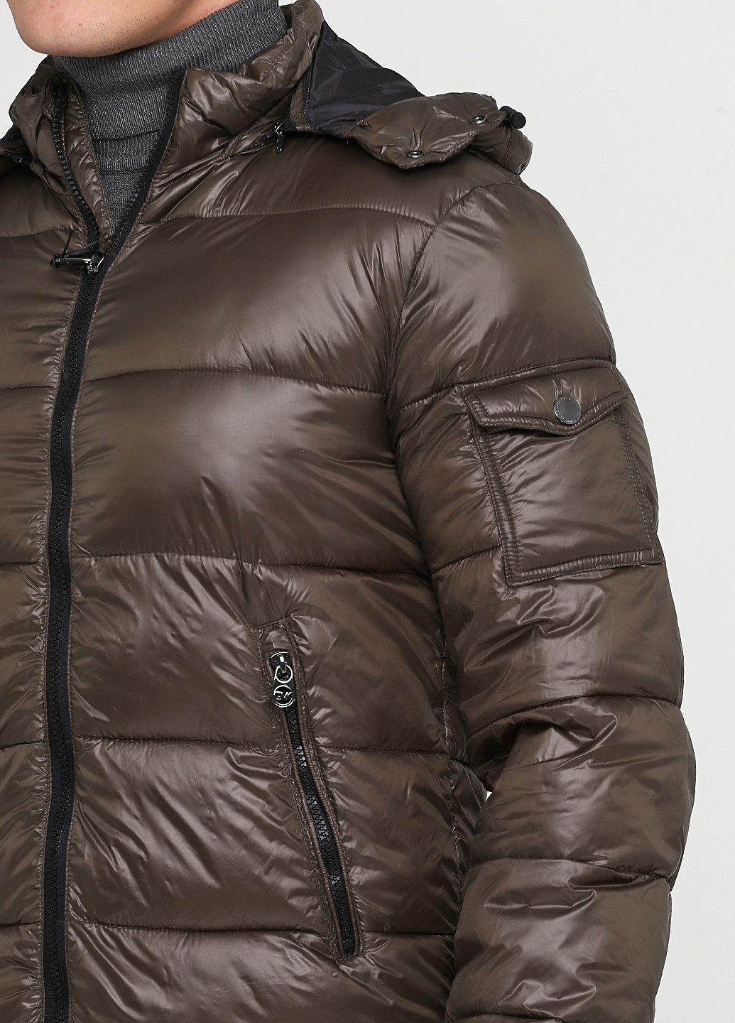 Темно-коричнева зимня куртка GUIDO MARIA KRETSCHMER