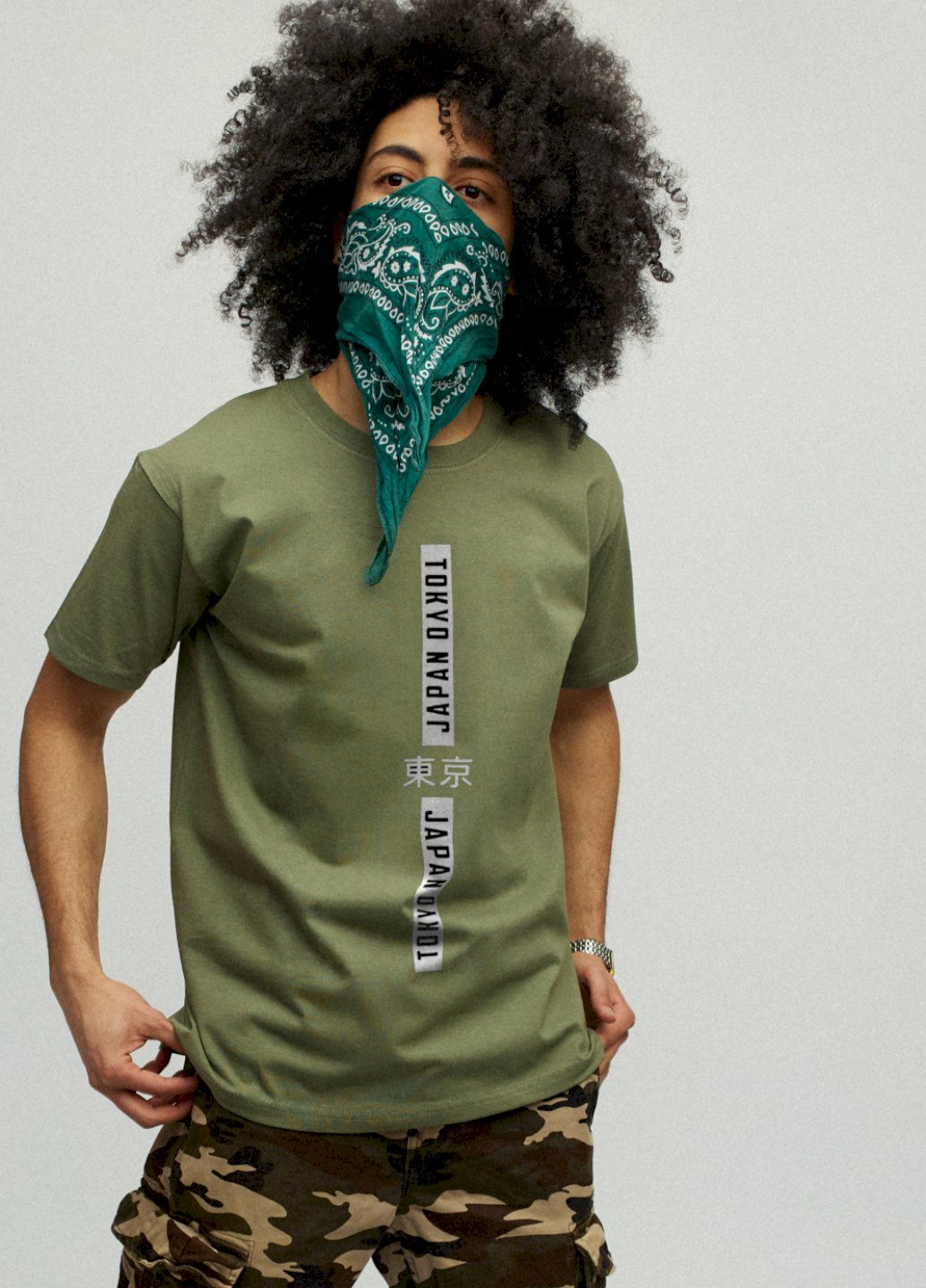 Хакі (оливкова) футболка чоловіча YAPPI