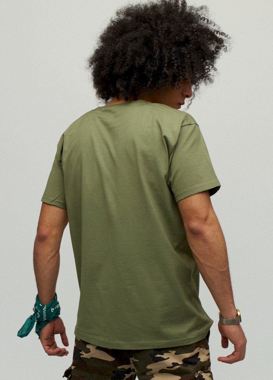 Хакі (оливкова) футболка чоловіча YAPPI