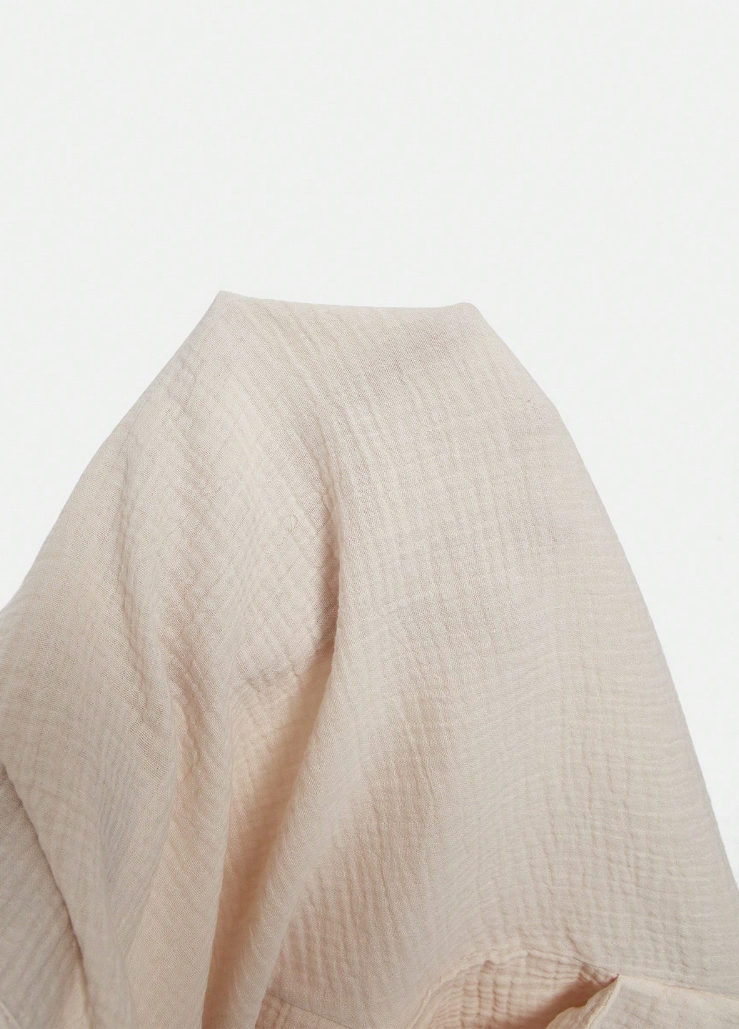 Комбинезон SHEIN комбинезон-брюки однотонный светло-бежевый кэжуал хлопок