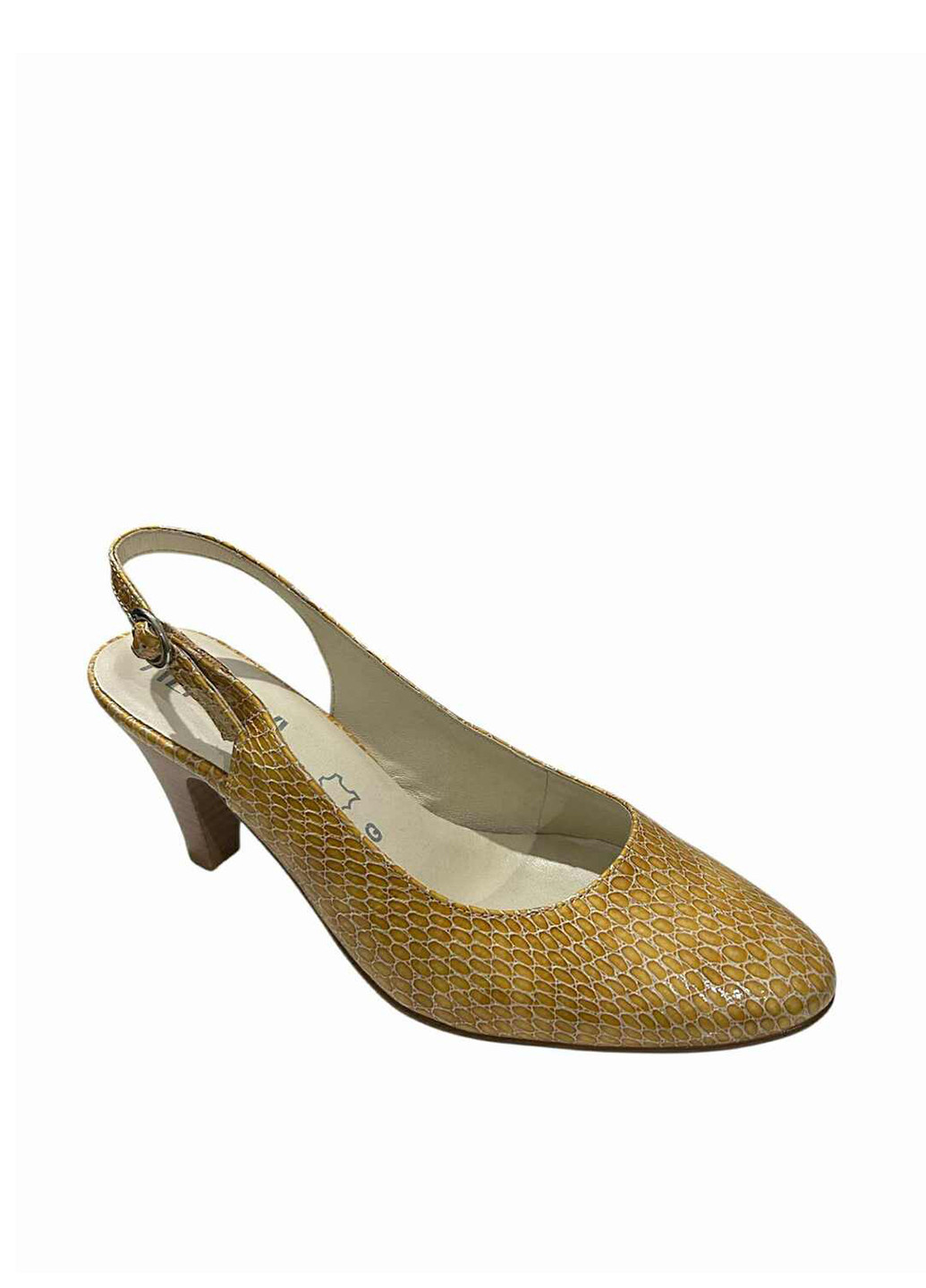 Alpina Туфли слингбеки песочный з натуральная кожа, словения — лето (356108311)