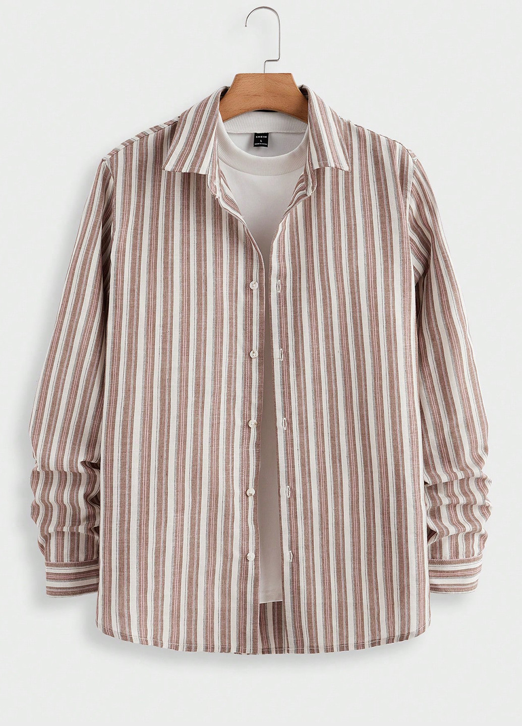 Комбінований демісезонний костюм (сорочка, штани) брючний SHEIN