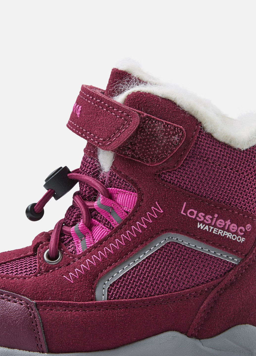 Фиолетовые зимние ботинки зимние tec Lassie