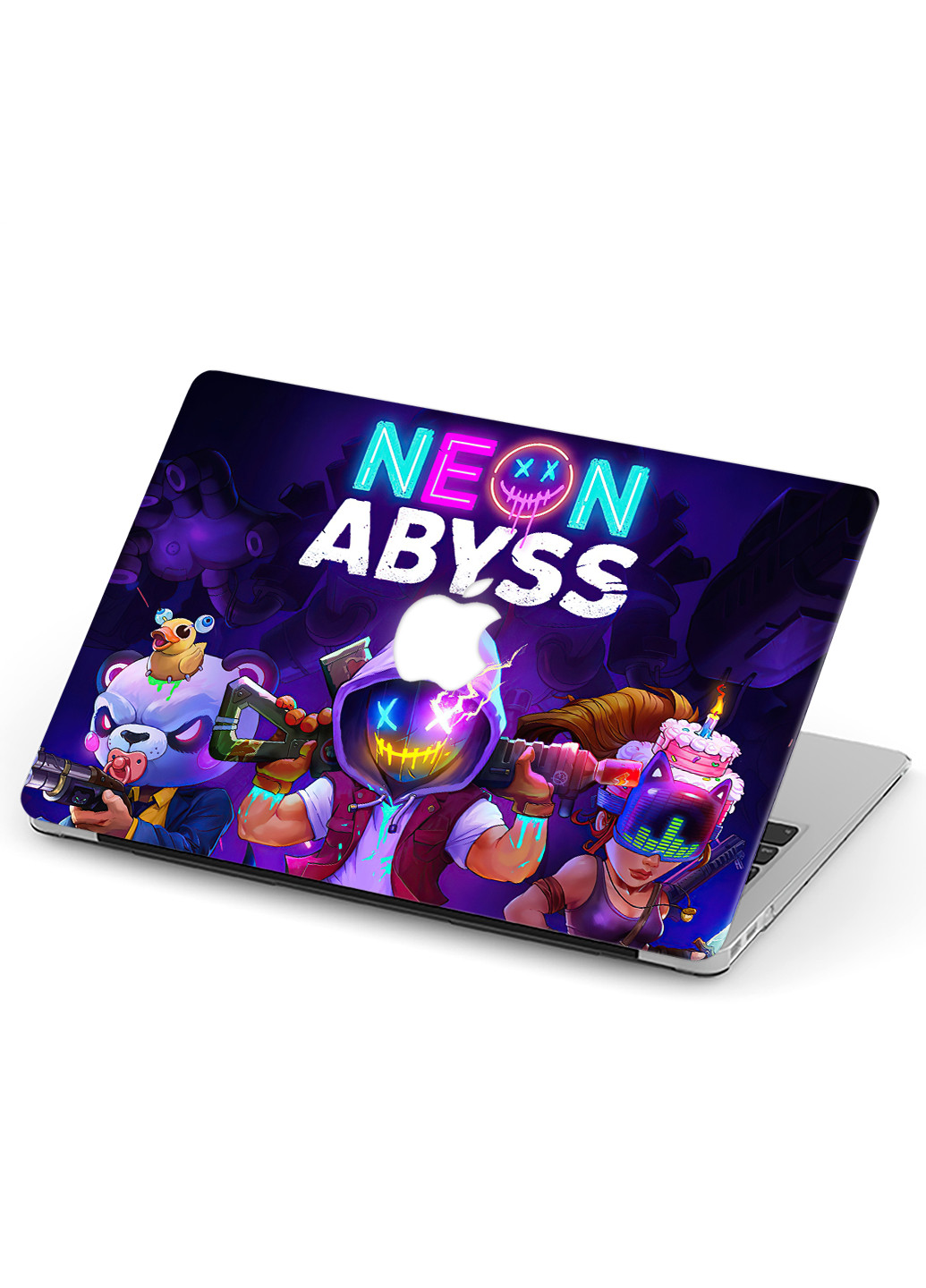 Чохол пластиковий для Apple MacBook Pro 13 A1278 Гра Neon Abyss (6347-2568) MobiPrint (218857888)