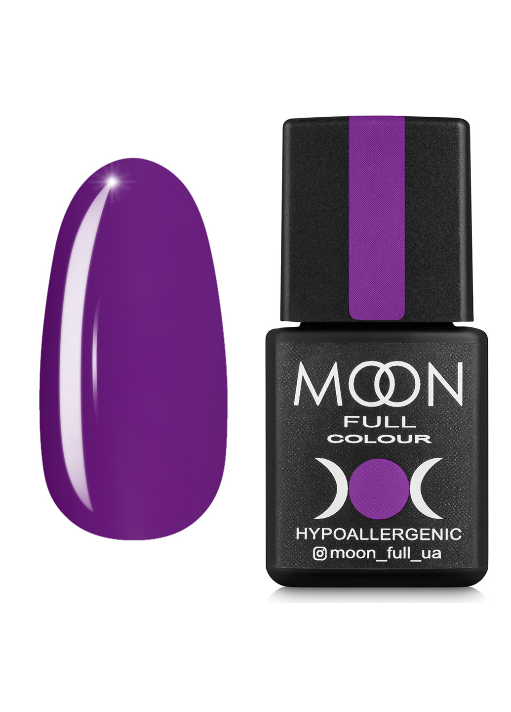 Гель-лак FULL color Gel polish 8 мл №662 аметистовий Moon (198495501)