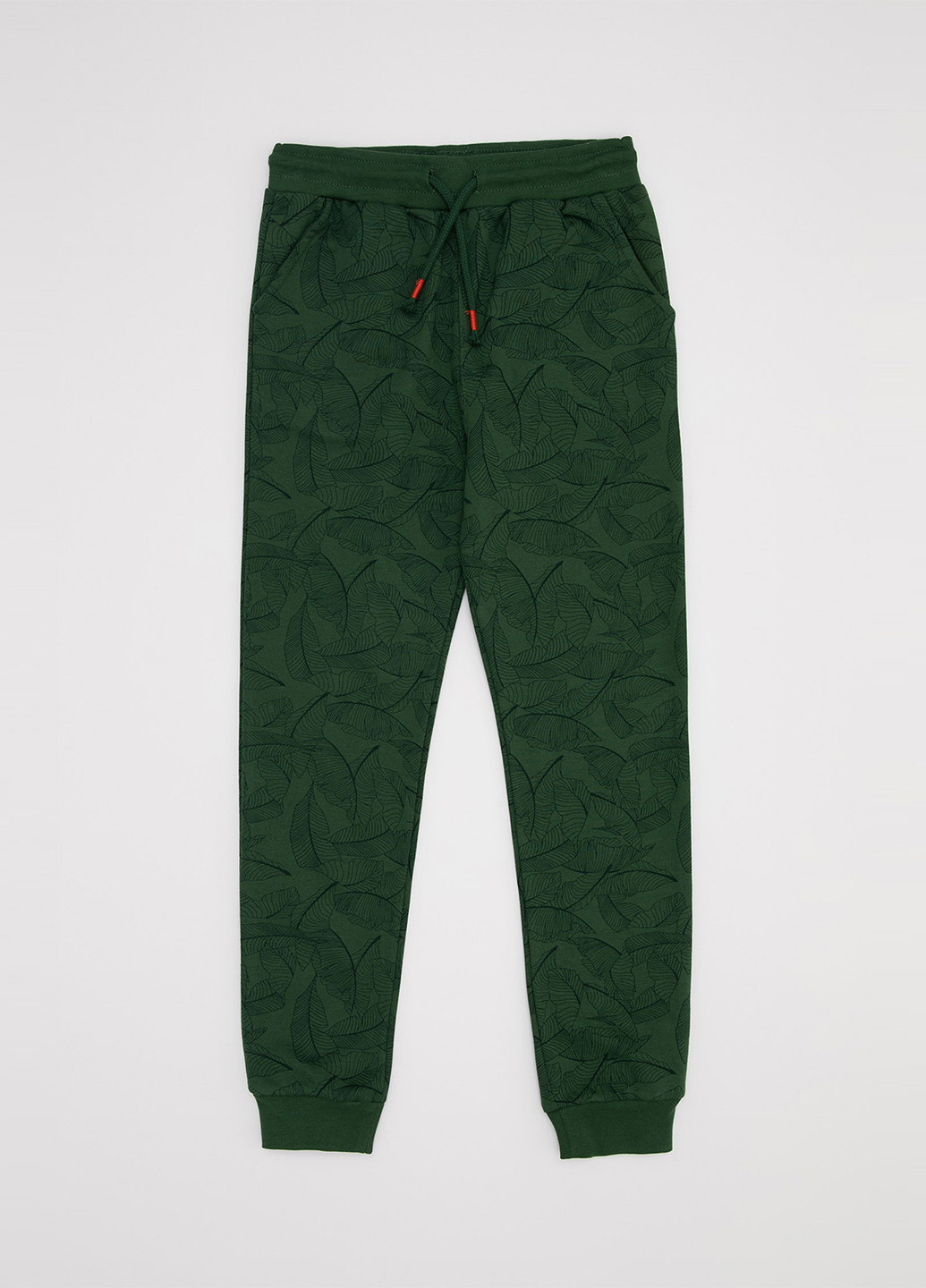 Зеленые спортивные демисезонные брюки джоггеры DeFacto