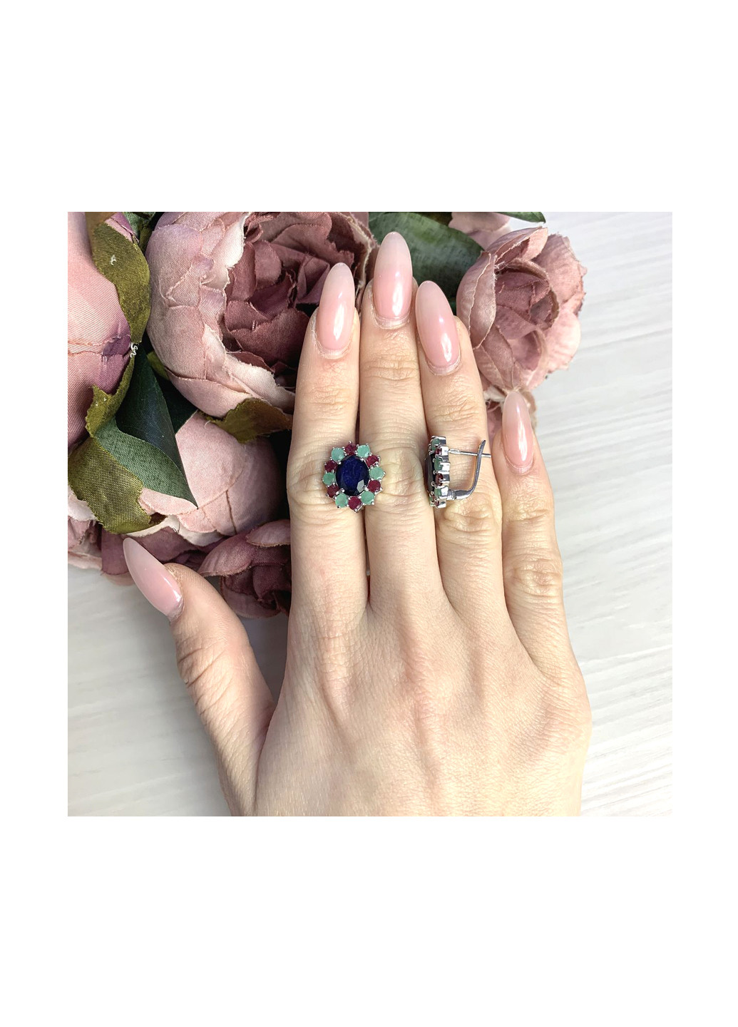 Серьги Silver Flame (213140023)