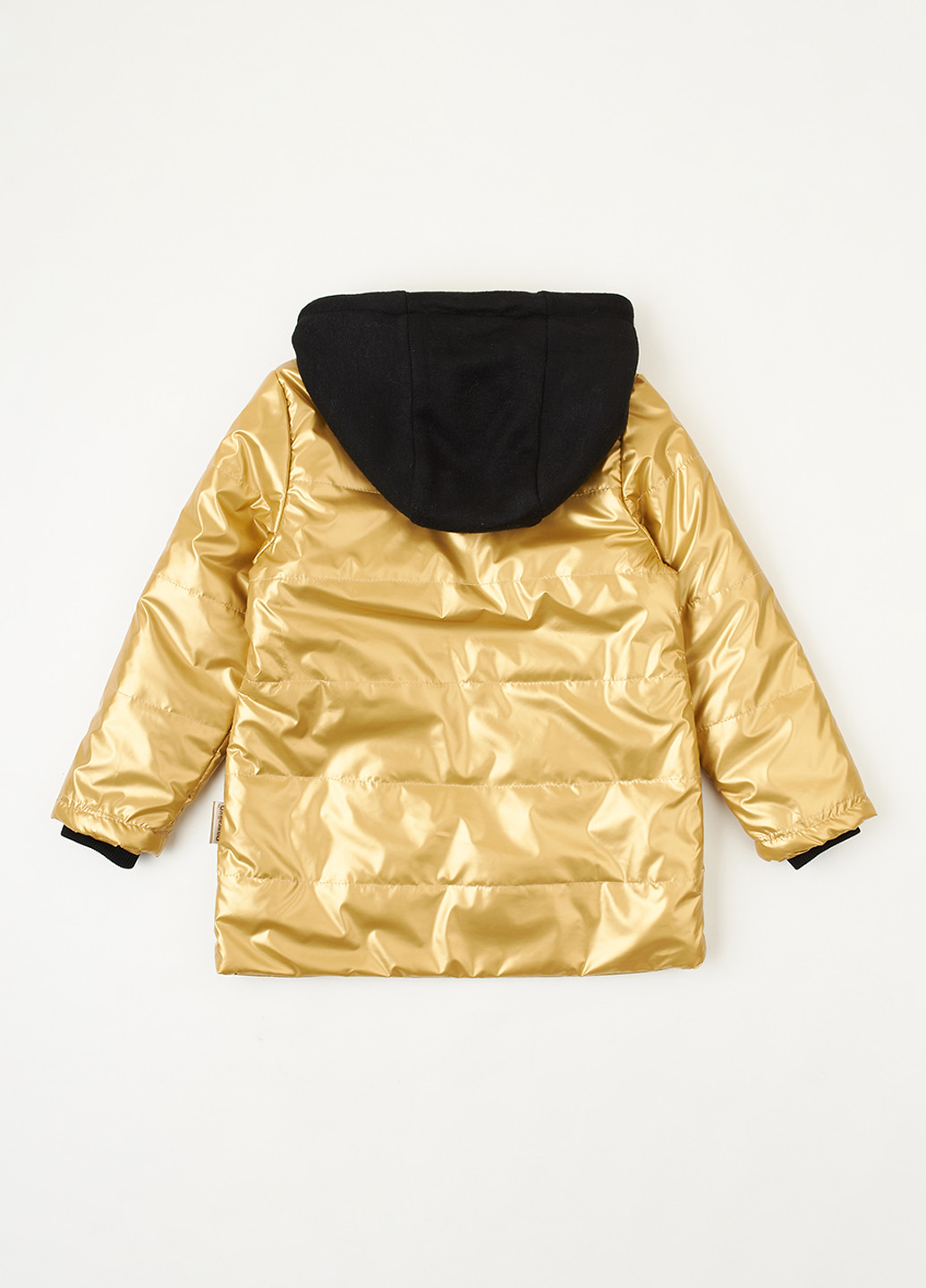 Золотая демисезонная куртка Одягайко