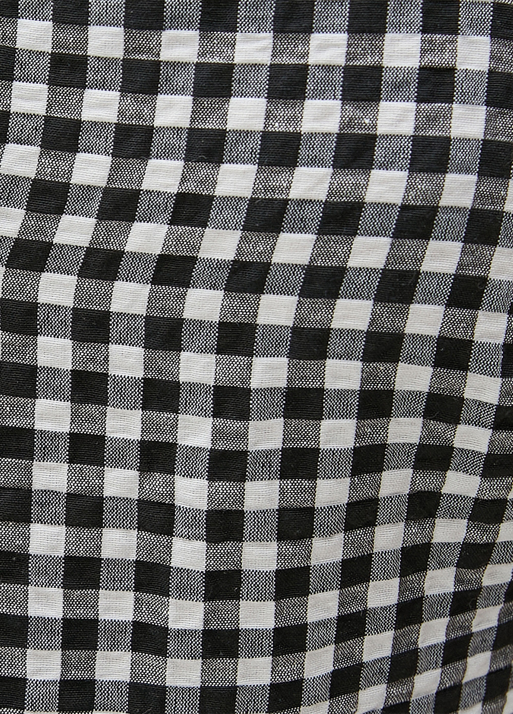 Комбінезон KOTON комбінезон-брюки клітинка чорно-білий кежуал бавовна