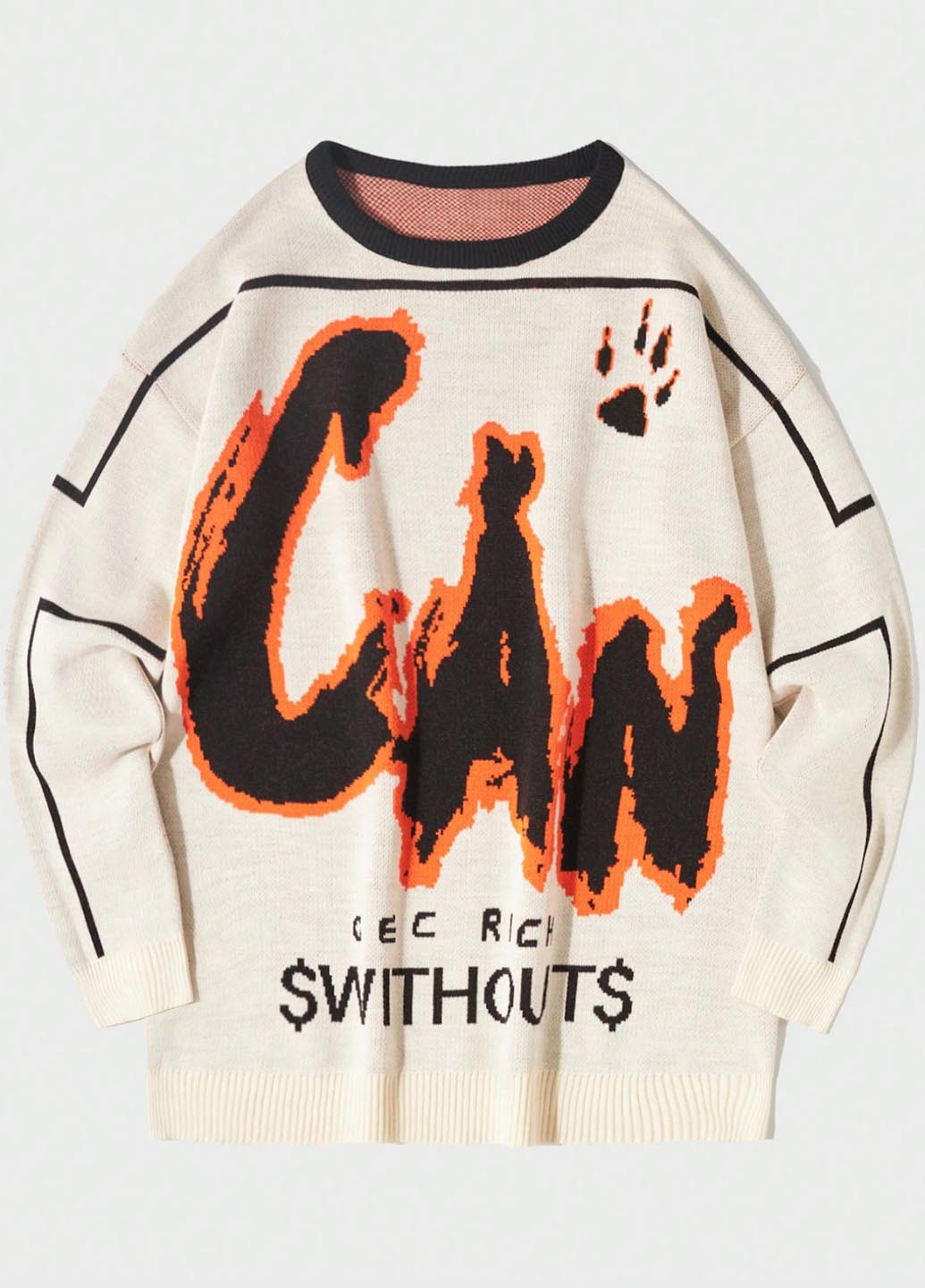 Комбінований демісезонний джемпер джемпер SHEIN