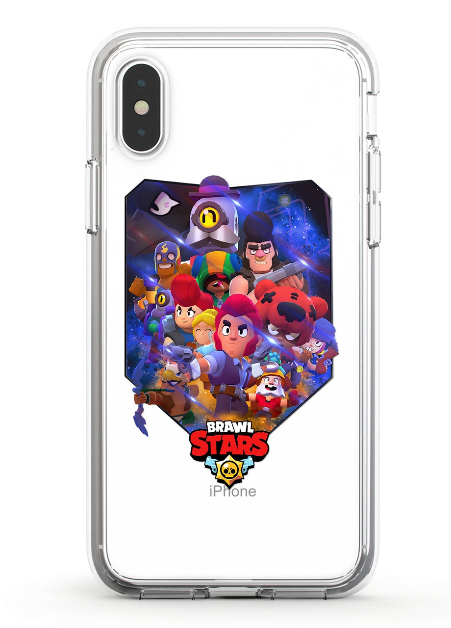 Чехол силиконовый Apple Iphone 11 Pro Max Бравл Старс (Brawl Stars) (9232-1003) MobiPrint (219284091)