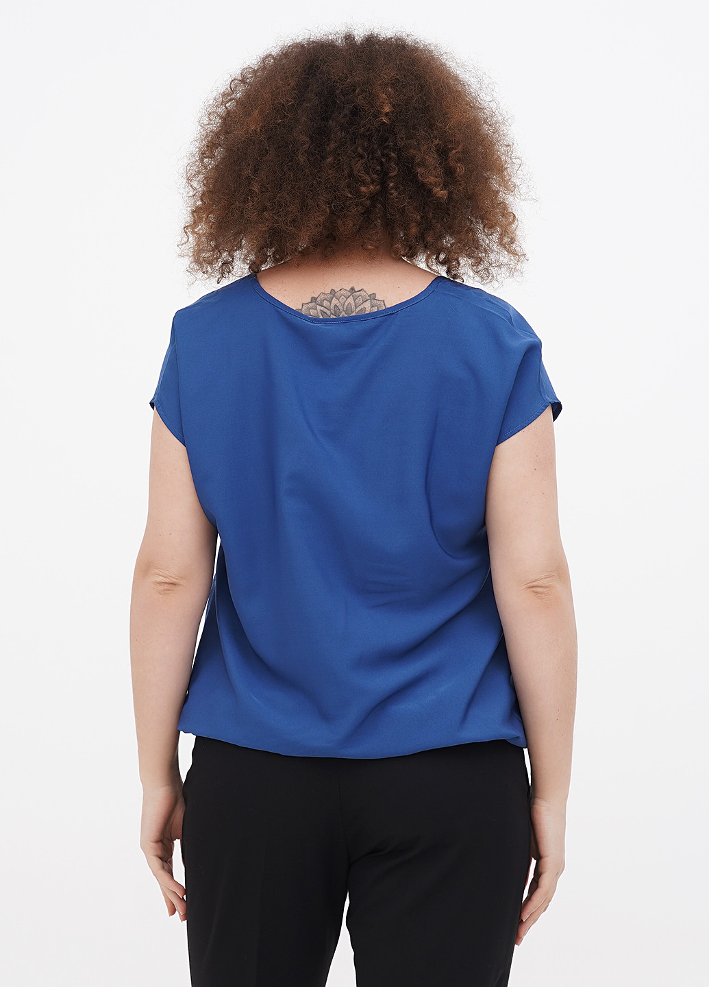 Синяя блуза Minus