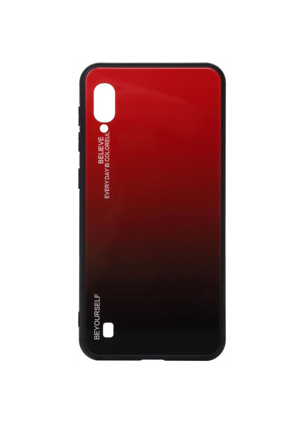 Чохол для мобільного телефону Gradient Glass Samsung Galaxy M10 2019 SM-M105 Red-Black (703872) BeCover (252569822)