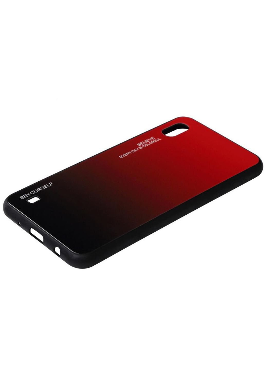 Чохол для мобільного телефону Gradient Glass Samsung Galaxy M10 2019 SM-M105 Red-Black (703872) BeCover (252569822)