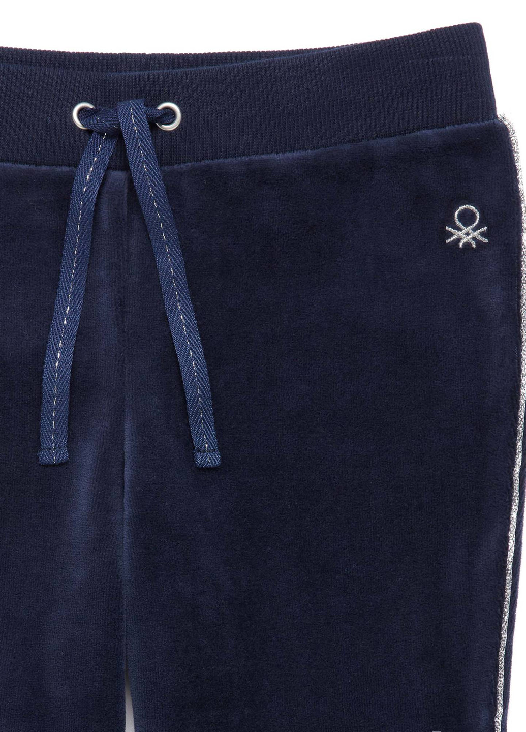Темно-синие кэжуал демисезонные джоггеры брюки United Colors of Benetton