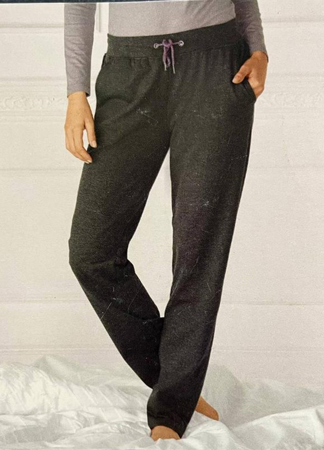 Темно-серые домашние зимние джоггеры брюки Esmara