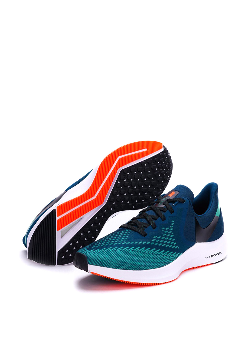 Зеленые всесезонные кроссовки Nike Air Zoom Winflo 6