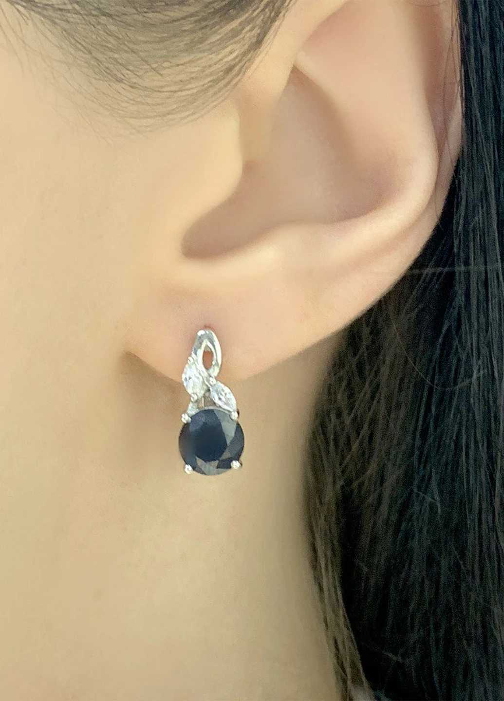 Серьги Silver Flame (152533666)