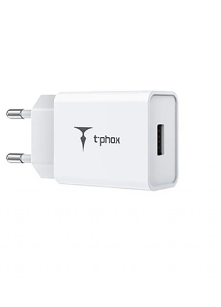 Зарядное устройство Mini 12W 2.4A + Micro cable 1.2m (White) (Mini(W)+Micro) T-PHOX (216637676)