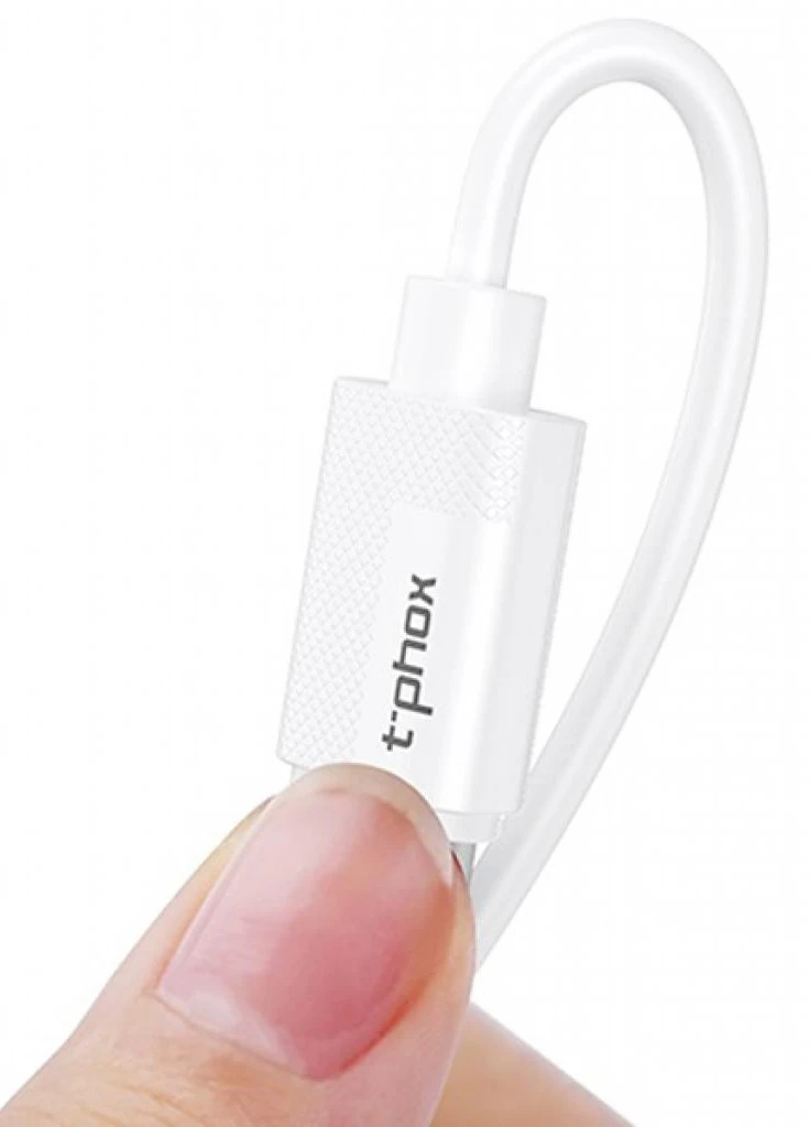 Зарядное устройство Mini 12W 2.4A + Micro cable 1.2m (White) (Mini(W)+Micro) T-PHOX (216637676)