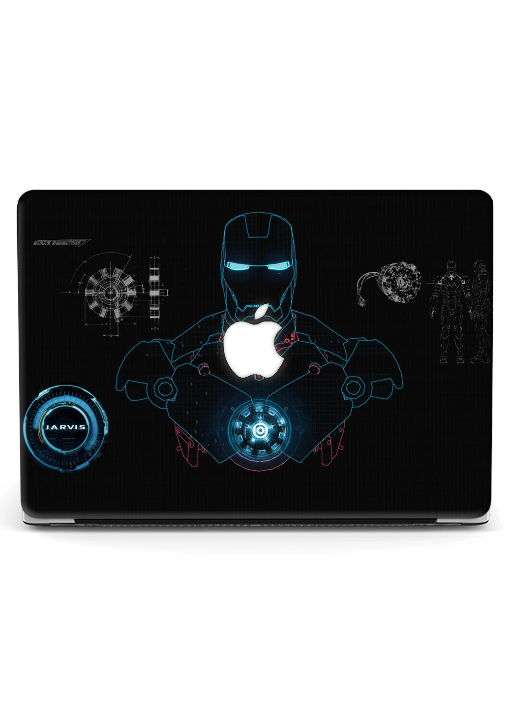 Чохол пластиковий для Apple MacBook Pro 16 A2141 Залізна людина (Iron Man) (9494-2106) MobiPrint (218539214)