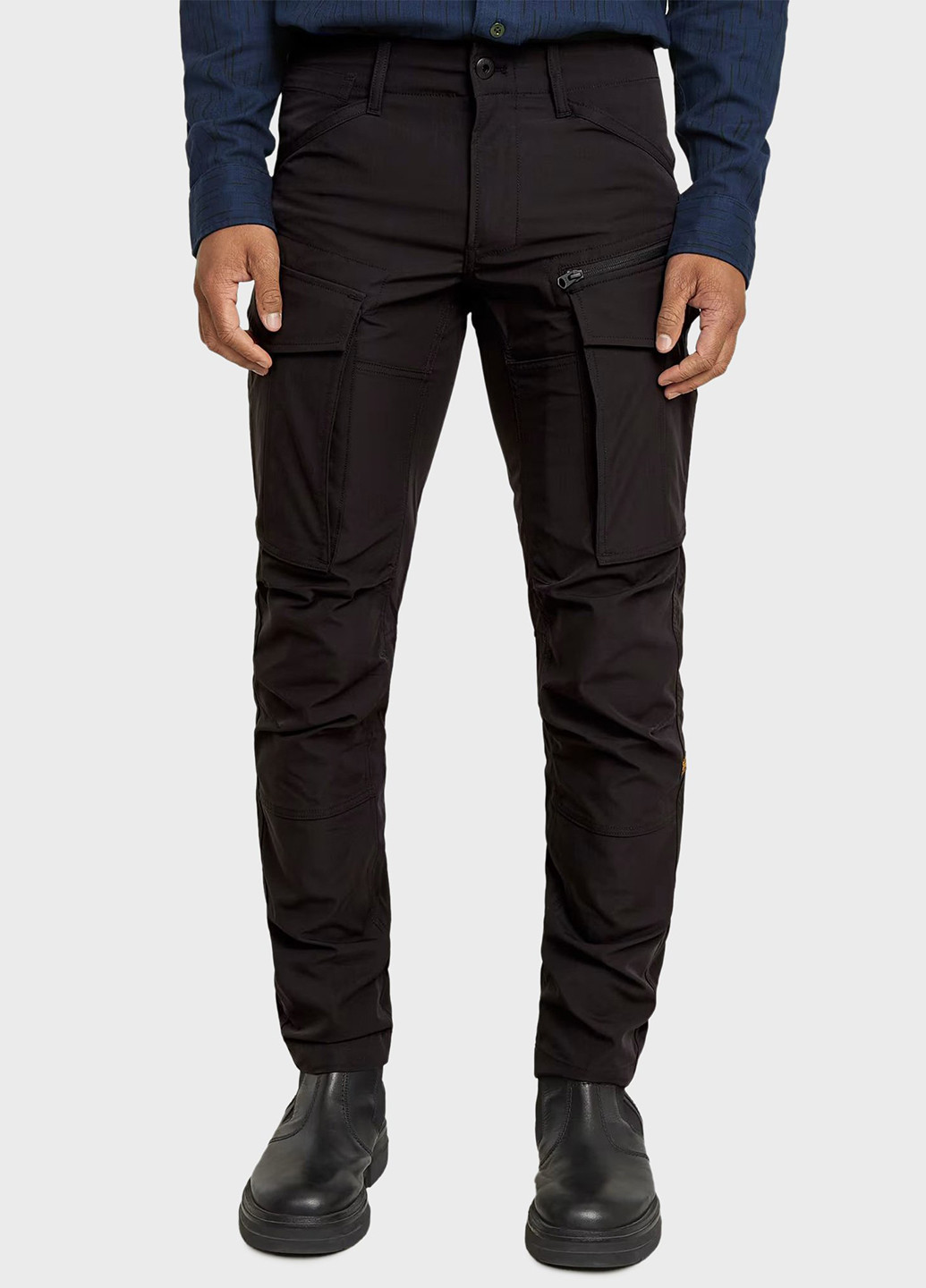 Черные кэжуал демисезонные карго брюки G-Star Raw