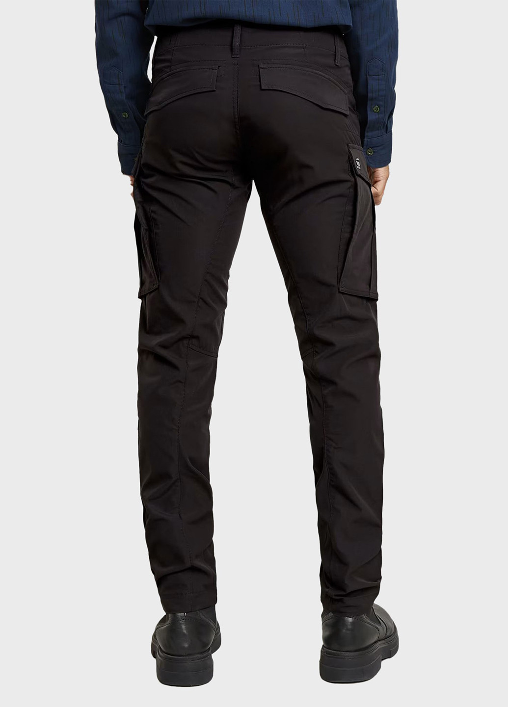 Черные кэжуал демисезонные карго брюки G-Star Raw