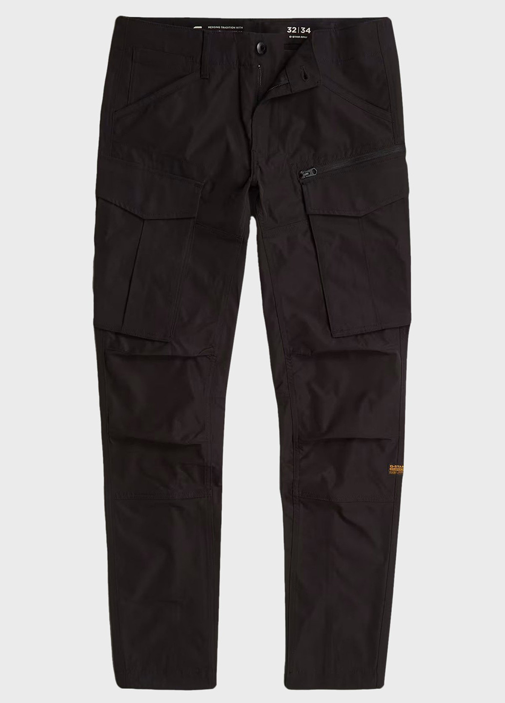 Черные кэжуал демисезонные карго брюки G-Star Raw