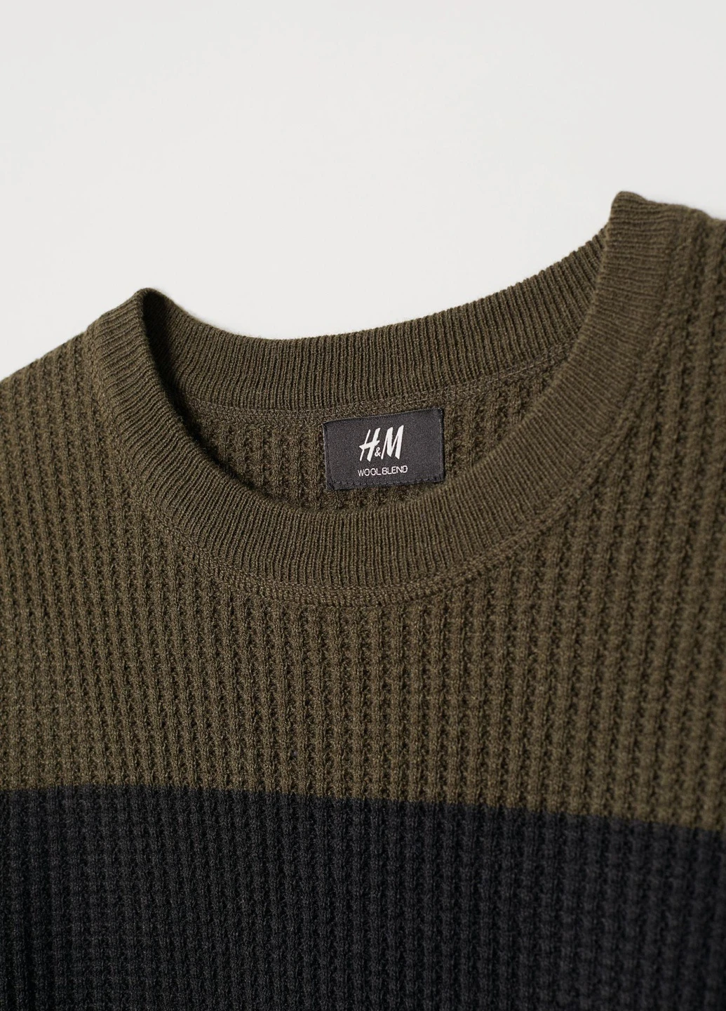 Темно-зелений джемпер демісезон,темно-зелений-чорний, H&M