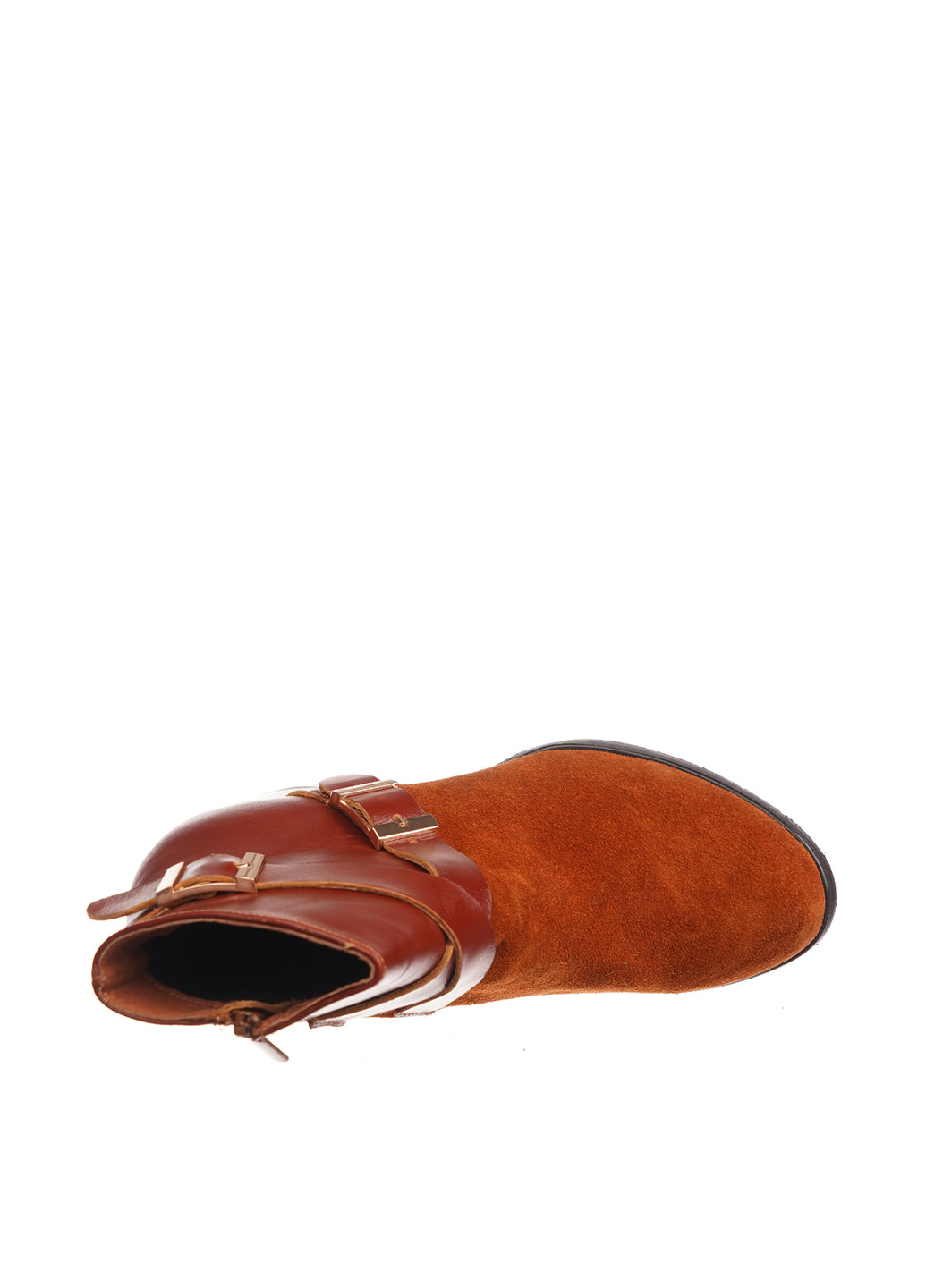 Осенние ботинки Maxi с пряжкой из натуральной замши