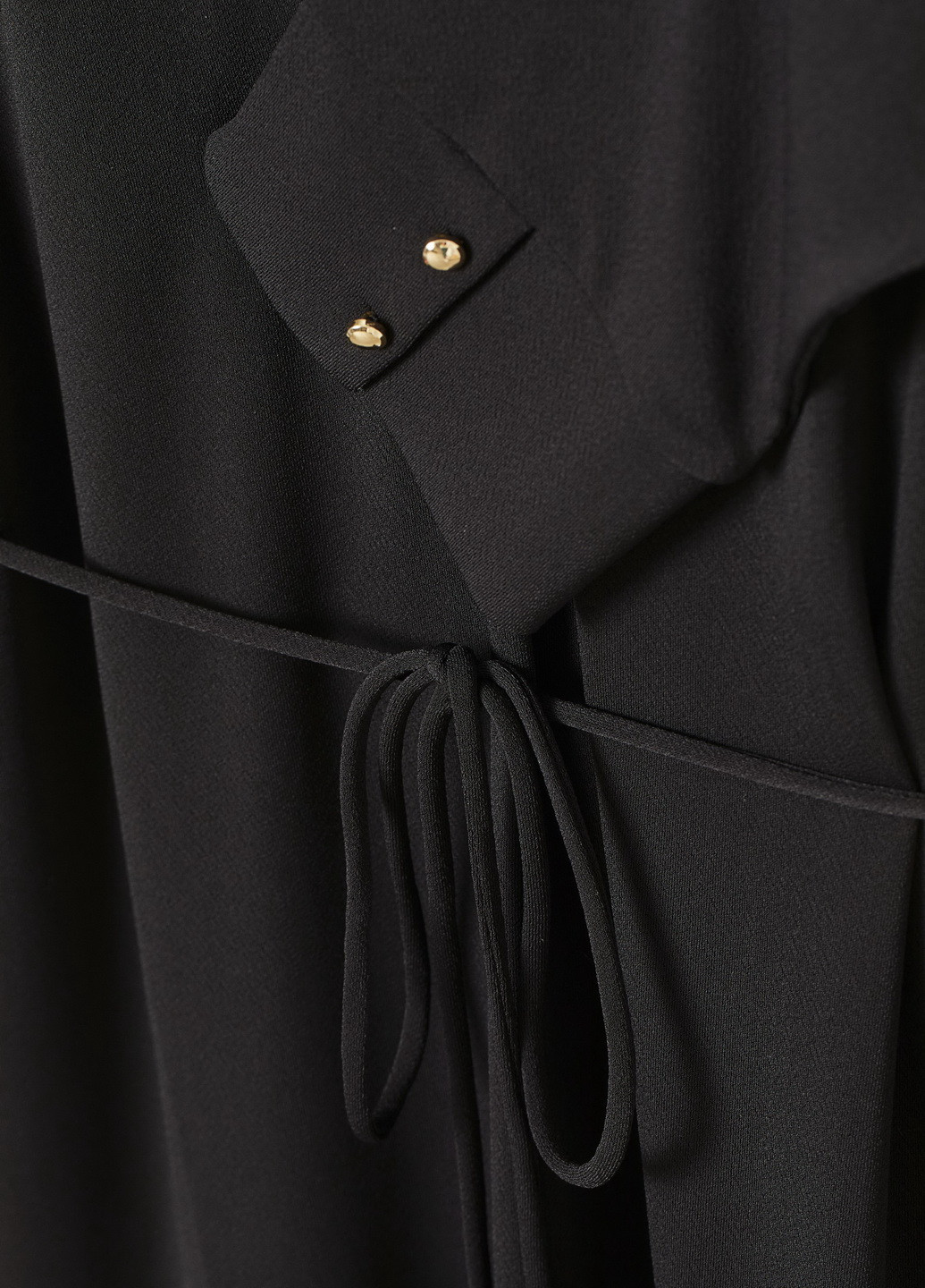 Черное кэжуал платье H&M