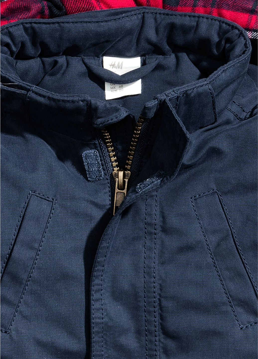 Темно-синяя куртка демисезон,темно-синий, H&M