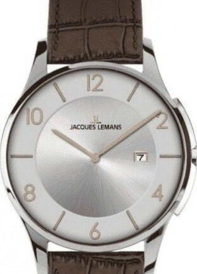 Мужские Часы 1-1777L кварцевые классические Jacques Lemans (226698659)