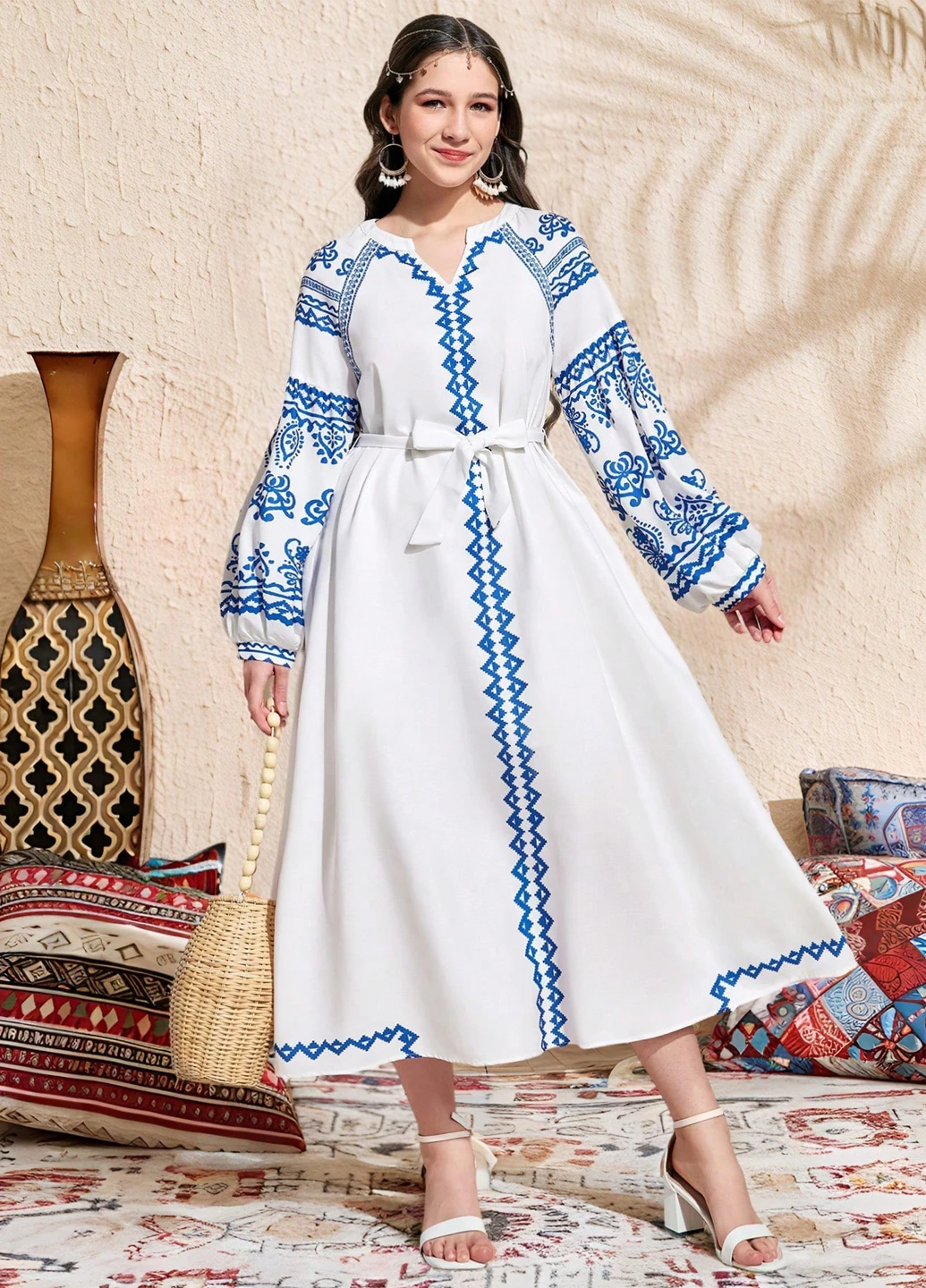 Біла сукня SHEIN (342382306)