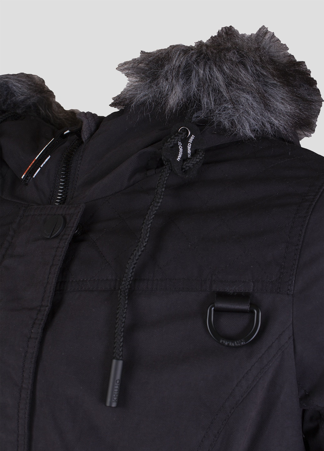 Черная зимняя куртка Khujo