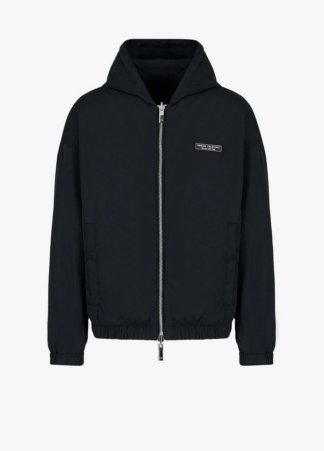 Коричневая демисезонная ветровка Armani Exchange
