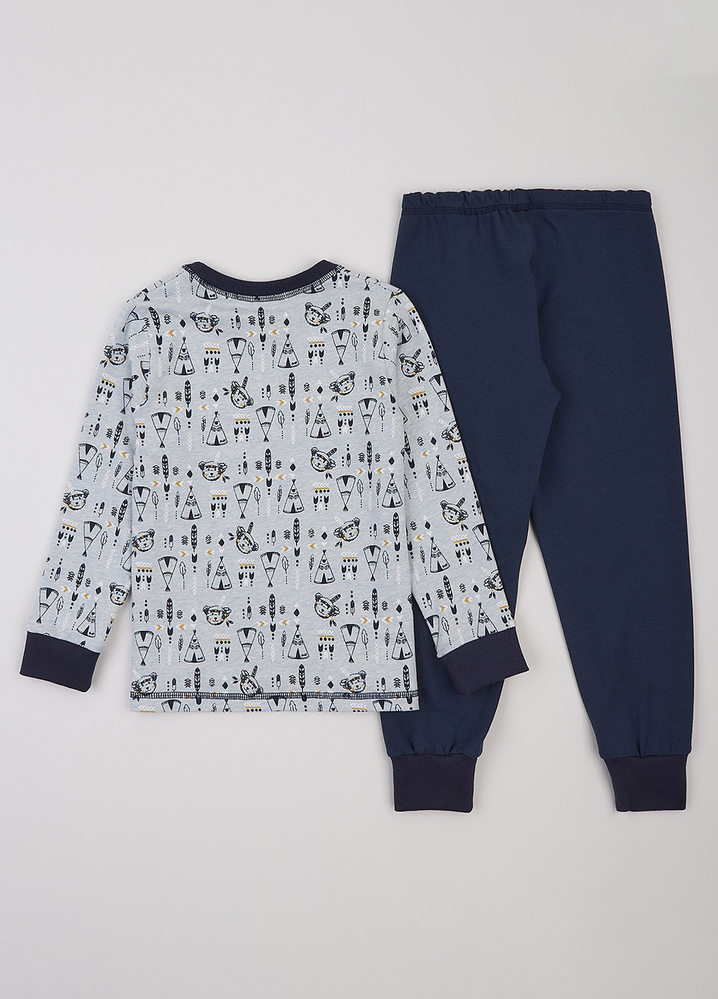 Комбинированная всесезон пижама (лонгслив, брюки) лонгслив + брюки ArDoMi