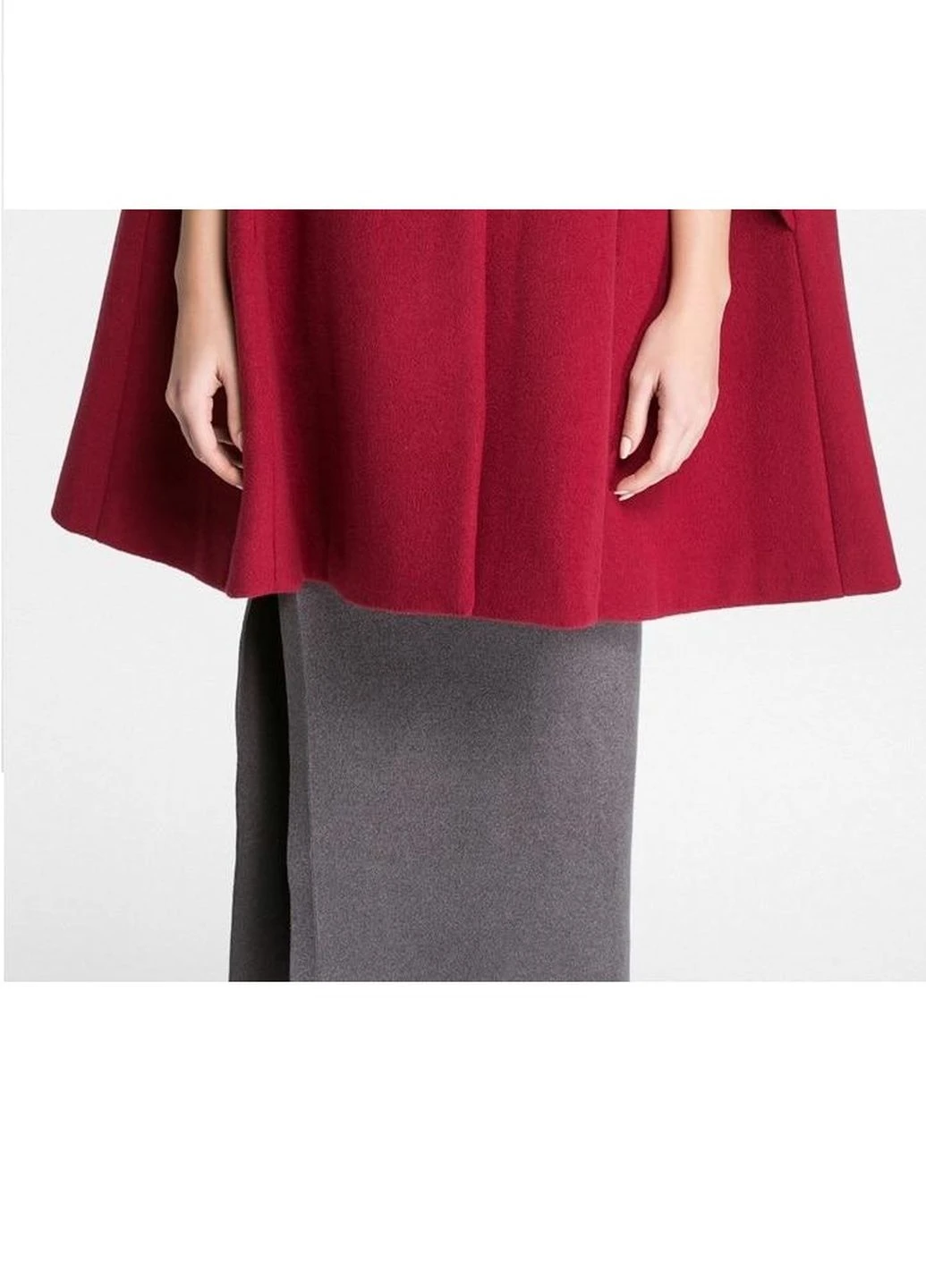 Бордове демісезонне Пальто Vero Moda