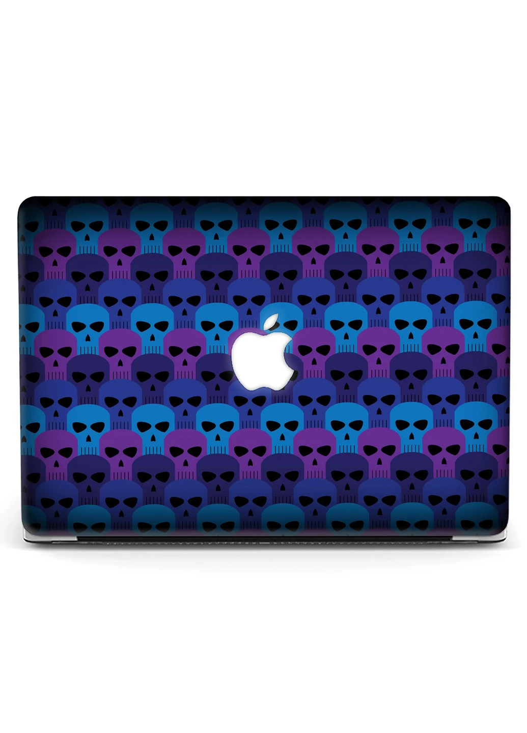 Чохол пластиковий для Apple MacBook Pro 13 A1706 / A1708 / A1989 / A2159 / A1988 Паттерн черепа (Skull pattern) (9648-2455) MobiPrint (218865447)