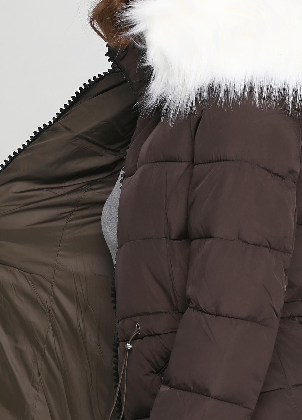 Оливковая (хаки) зимняя куртка Monte Cervino