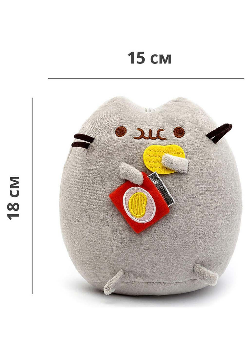 Мягкая игрушка с чипсами + Подарок Pusheen cat (256544233)