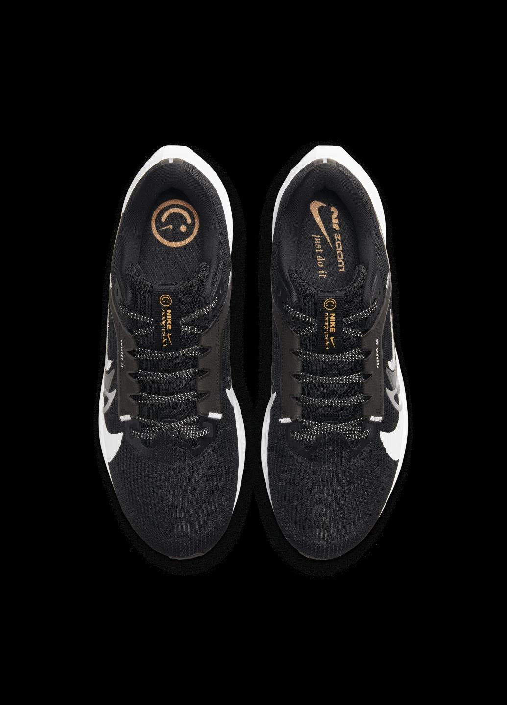 Чорно-білі Осінні кроссовки fb7179-001 Nike Pegasus 40 Premium