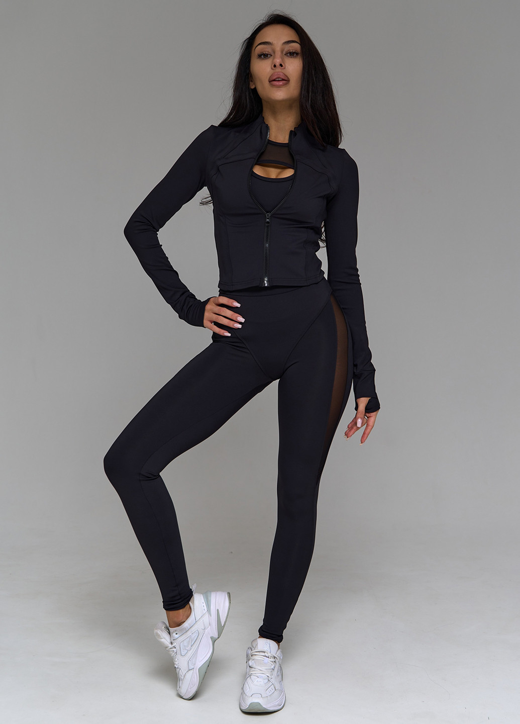 Комплект женский спортивный (лосины, топ и кофта) NOVA VEGA (303535013)