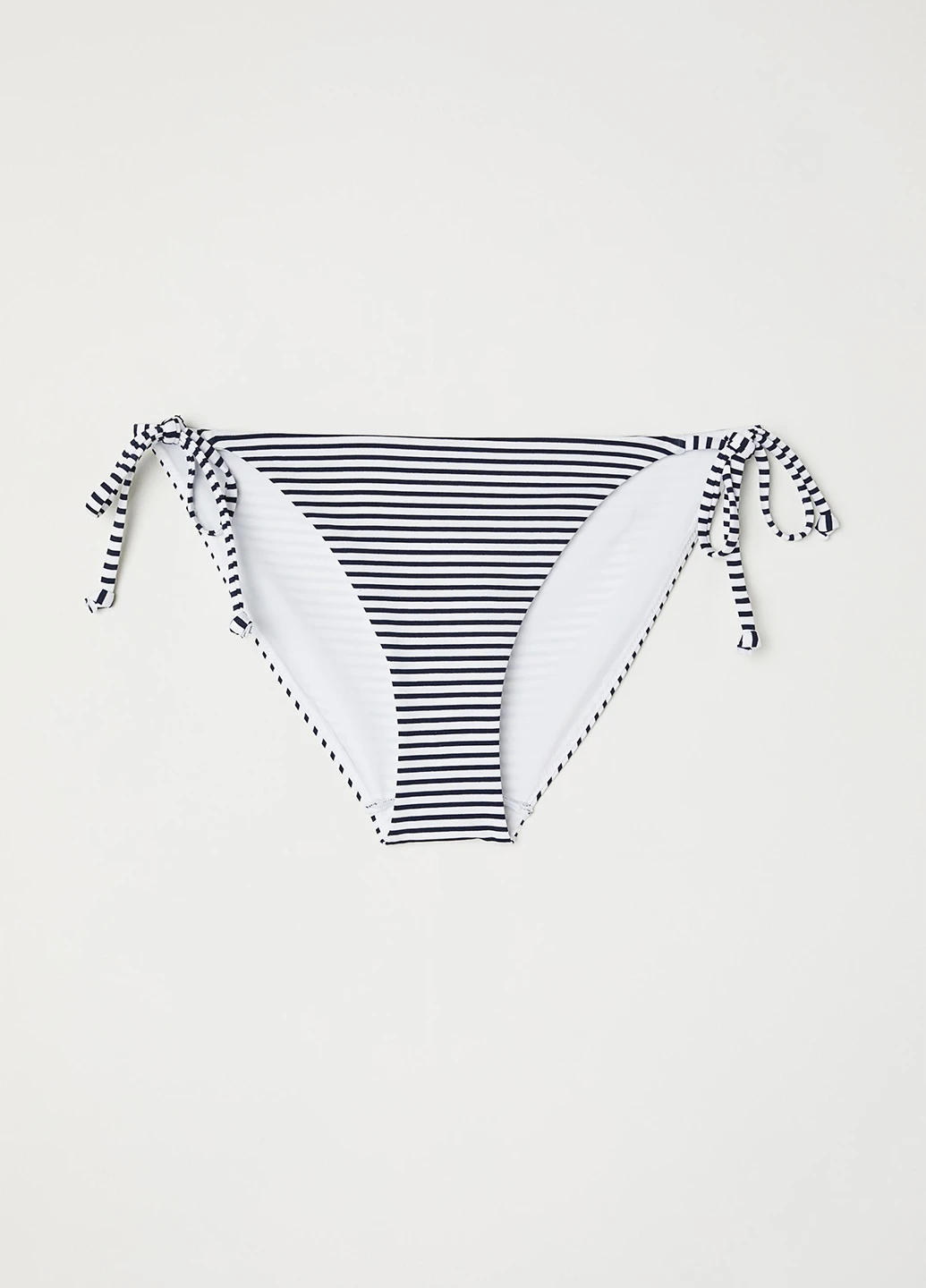 Черно-белые купальные трусики-плавки H&M