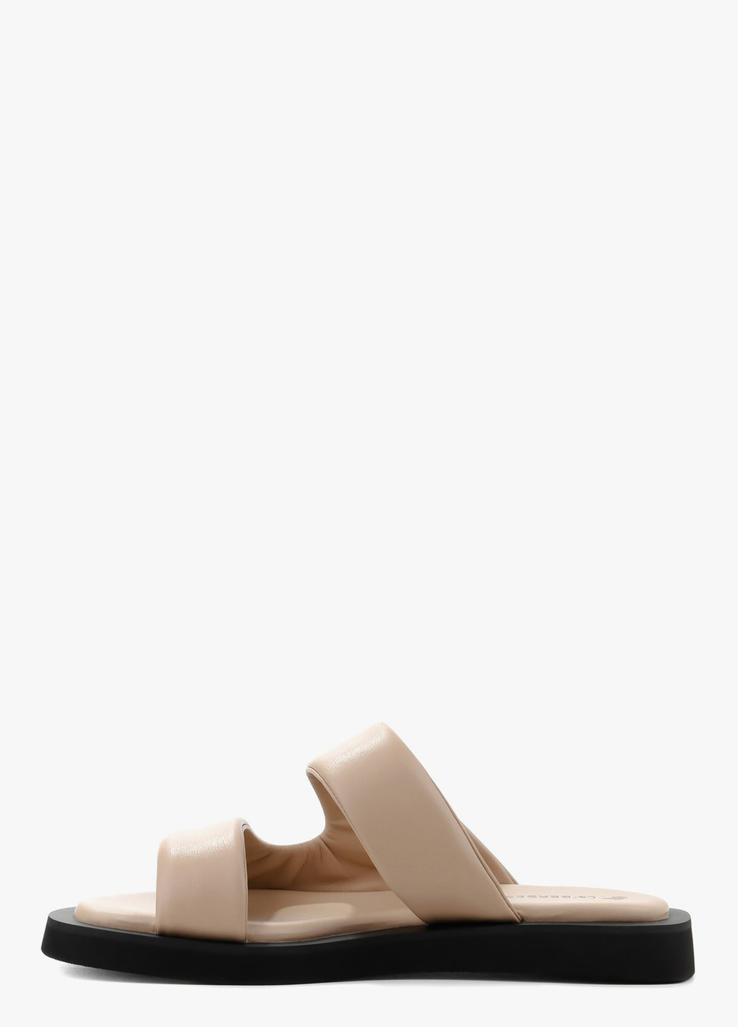 Бежевые шлепанцы Le'BERDES