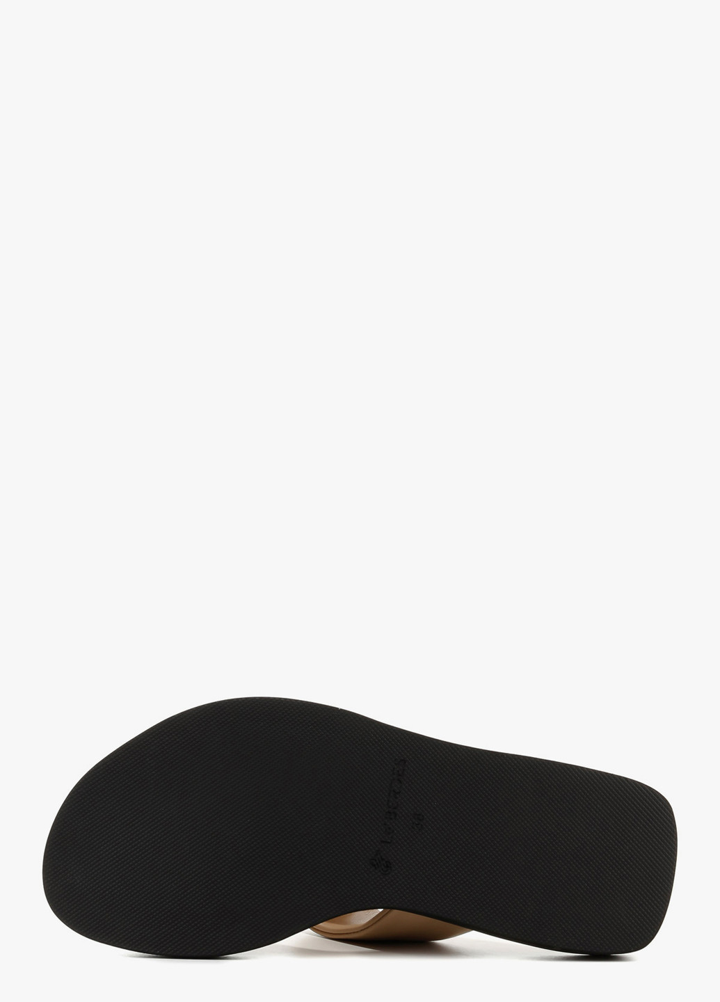 Бежевые шлепанцы Le'BERDES