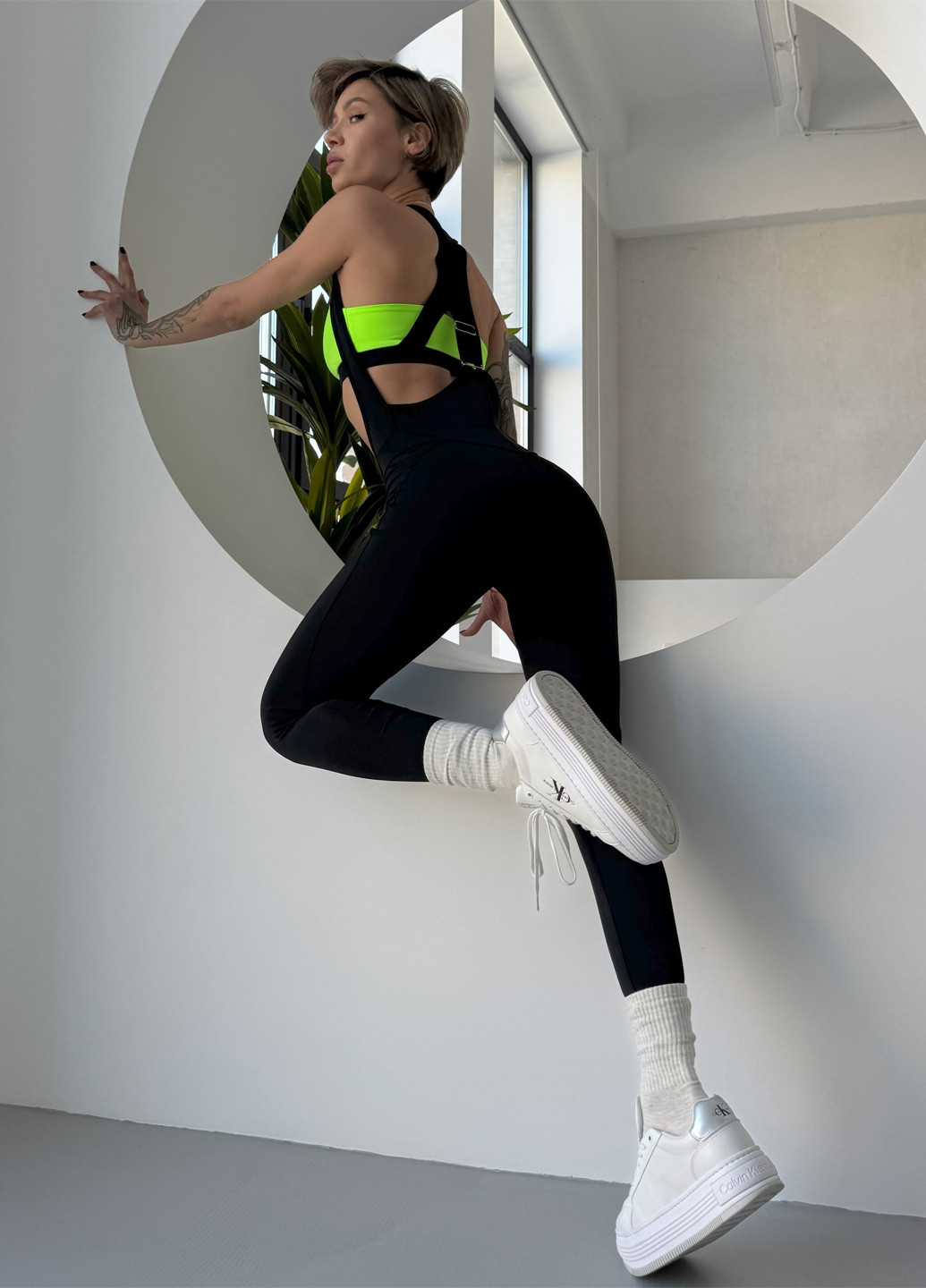 Комбинезон NOVA VEGA комбинезон-брюки однотонный чёрный спортивный полиэстер