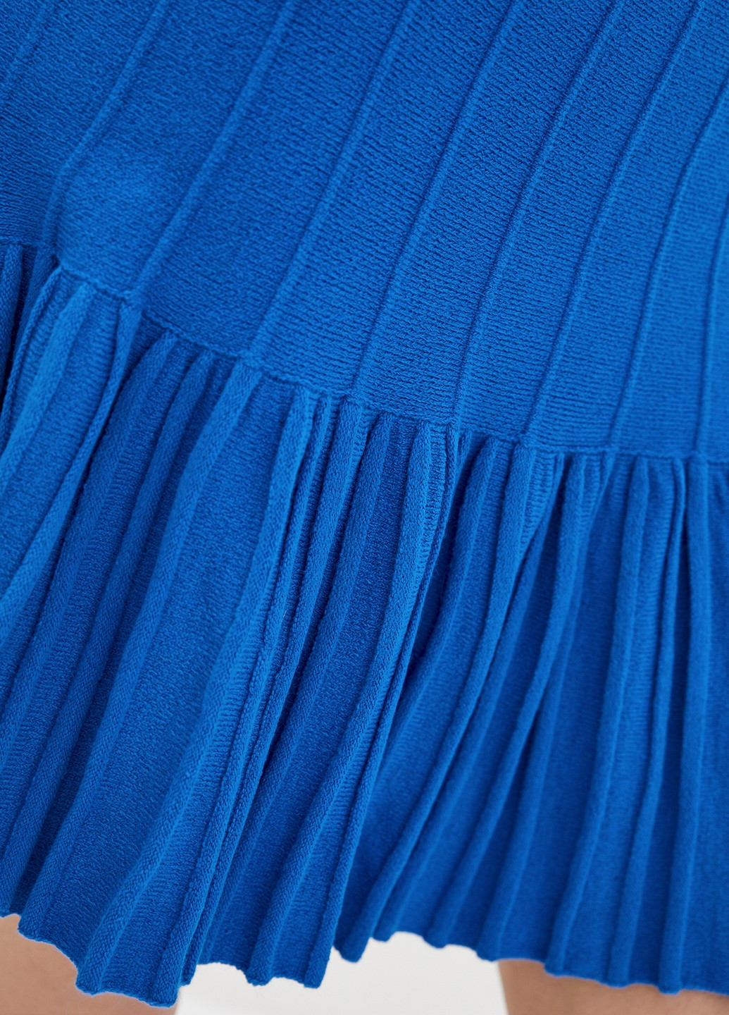 Голубая однотонная юбка Sewel